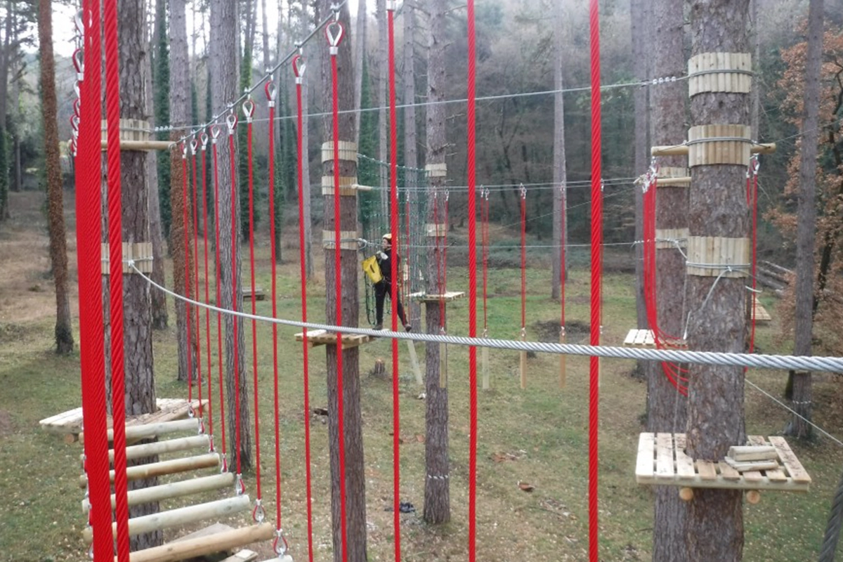 Funi di sostegno, staffe e scale in fune Erkules