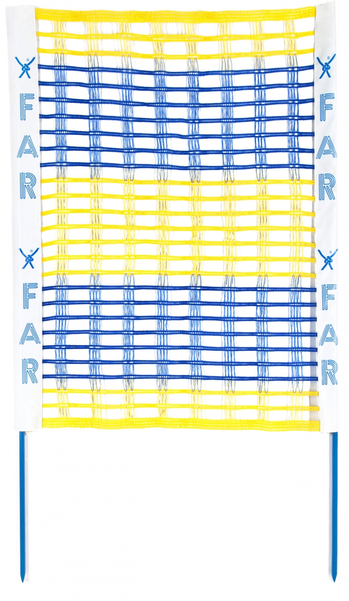 Transenna di delimitazione (montata su pali in fibra di vetro)